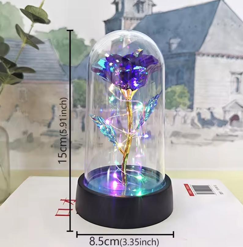 Rosa Encantada Lumínica