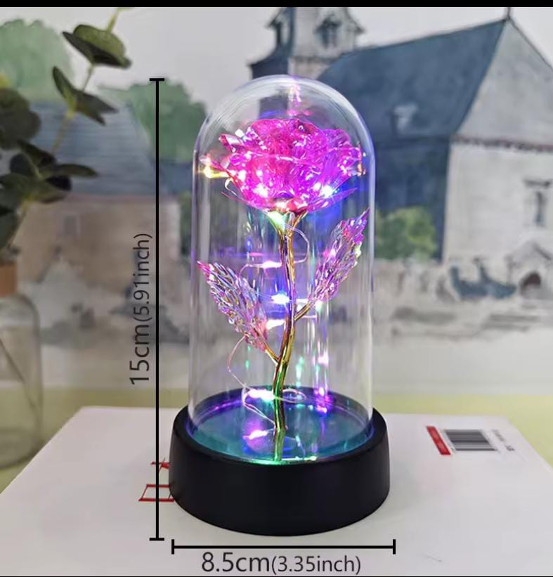 Rosa Encantada Lumínica