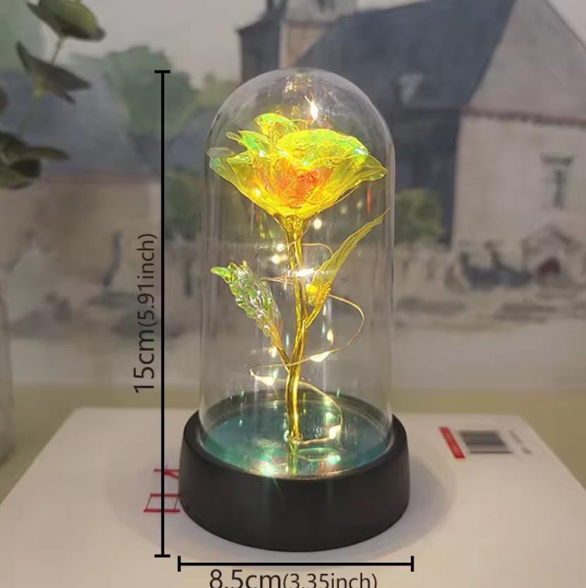 Rosa Encantada Lumínica