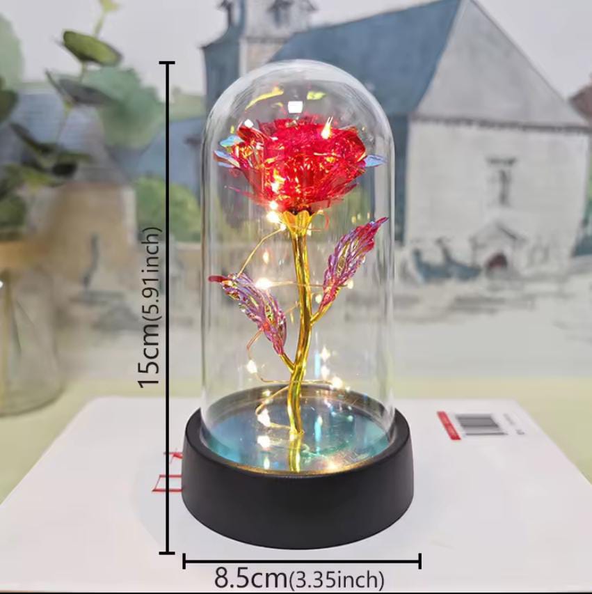 Rosa Encantada Lumínica