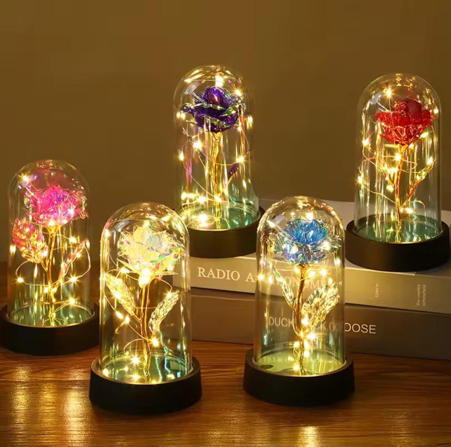 Rosa Encantada Lumínica