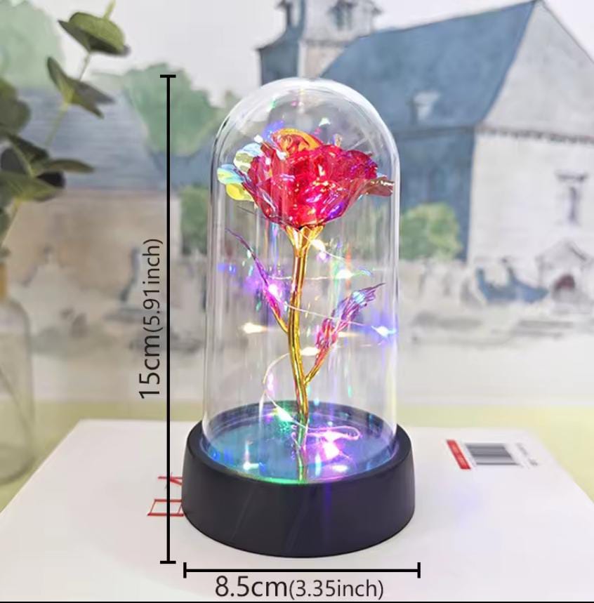 Rosa Encantada Lumínica