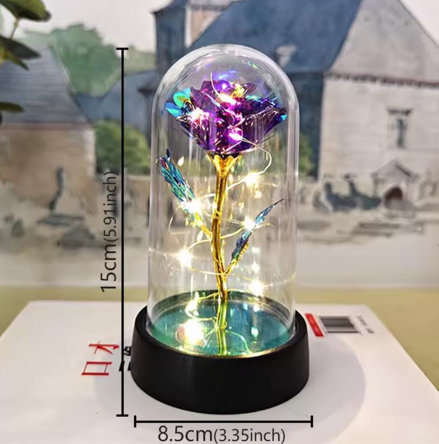 Rosa Encantada Lumínica